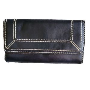 Source Unknown ~ Women's black wallet